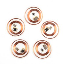 5pcs 13.56mhz uid 125khz ic 카드 id 다시 쓰기 변경 가능한 칩 keyfob rfid t5577