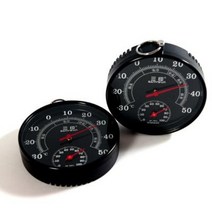 아날로그 데이터로거 다기능 클래식 순흑온도계 고정도 가정용온도계 방습도계 냉장고의료용온도