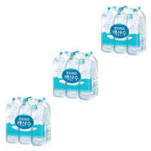백두산 백산수 2L 6 12 24 페트 생수 용암수 무라벨, 4. 백산수 무라벨  500ml 40개입