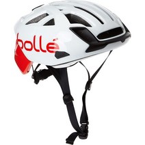 bolle 더 원 베이스 사이클링 헬멧, 화이트 레드, 54-58cm
