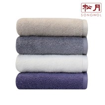 송월타올 40수 170g 호텔수건, 그레이, 1매