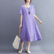 베리위시 릴라 라운드 레이스롱원피스