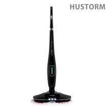 휴스톰 듀얼스핀 물걸레 청소기 HS-10000 블랙 코드제로 충전식