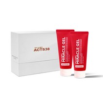 [액츠38 ACTS38] 바르는 보스웰리아 미라클겔 빨간크림 100ml + 100ml 2개들이 선물 세트
