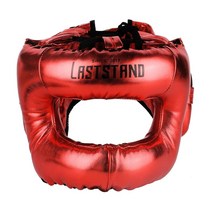 복싱 격투기 헤드 기어 가죽 권투 헬멧 머리 보호 성인 전문 경쟁 MMA 무에킥복싱, [02] M, [03] 빨간
