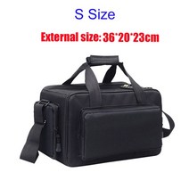 캠코더 VCR HDV DV 비디오 프로페셔널 소니 NX 100/200 NX3 NX5R JVC HM360 핸드백 장비 Quakeproof Bags, [01] S Size
