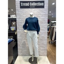 트렌드컬렉션 솜퍼프 라운드풀오버핏니트 TRKA21N62