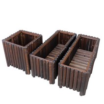 정원 마당 원목 울타리 화분 테라스 화단 전원주택 꾸미기 지지대 펜스, 100 * 50 * 50 두께 2.5cm