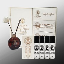 에이로마 명품 롤온퍼퓸 10ml (바르는 향수) 고체향수 여성용 남성용 공용 휴대용, 54(루바브)
