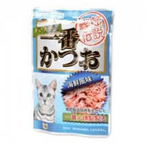 카네토라 해물맛 60g 고양이 특별 간식 파우치, 1개