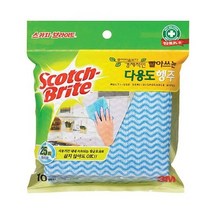 3M 빨아쓰는 다회용행주 10매입 박스 30개입 만능 부엌 빨아쓰는헹 깔끔이 방소품 방용품 물수건 헹주 식당