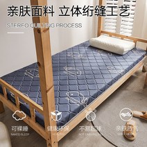 원룸 라텍스 매트리스 쿠션 학생 기숙사 싱글 다다미 스폰지 매트 플로어 샵 렌탈 스페셜 슬리핑 패드, [02] 라이트그레이7cm-A급항균 매트매트리스 양면사, [01] 60x120cm 어린이 침대 A면 얼음 라탄