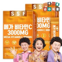 순수식품 메가 비타민C 3000MG 순수 비타민C 2박스 분말, 없음