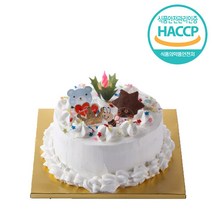 메이드케이크 1호케익 만들기세트 유치원 생크림, 쿠R 생일케익_1호_냉매포장(1세트), 쿠R 본상품선택