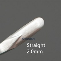일회용 외과 블레이드 초승달 칼 scleral 터널용 안과 백내장 미세 수술 도구 1 개, 04 2.0mm straight