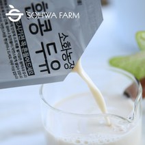 소화농장 무첨가 흰콩두유 40팩, 팩, 150ml