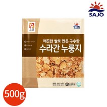 사조오양 수라간 누룽지 500g x 1봉, 상세페이지 참조