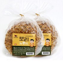 [전주한옥마을] 한옥누룽지 보리 누룽지 850g x 2봉 꼬순향 누룽지탕