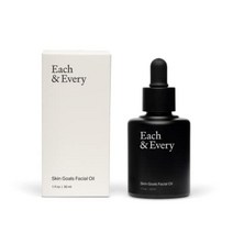 Each & Every Skin Goals 페이스 오일 | 건강하고 촉촉한 피부를 위한 치아 씨앗 오일 강황 바쿠치올을 포함한 식물 기반의 천연 포뮬라 레티놀 대체품(38.7