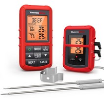 ThermoPro TP20C 150M 무선 디지털 온도계 고기 바베큐 주방 오븐 온도계 타이머 백라이트가있는 듀얼 고기 프로브, 중국