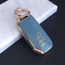 기아 EV6 모하비 쏘렌토 MQ4 니로 스포티지 nq5 셀토스 카니발 K8 K7 K5 K3 스마트키 키케이스 키홀더 키링 악세사리 차량용품, 7버튼, 다크블루