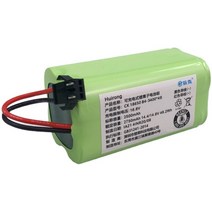 호환용 마미봇 청소기 EXVAC 660 스마트 트레일러 스마트 청소기 청소기 리튬배터리 적용, 2800mAh 리튬배터리-블랙커넥터