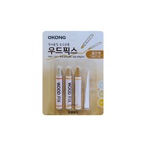 오공 우드픽스 중간색 목재흠집보수용품, 2개