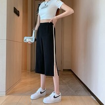 여성 반바지 데님 린넨 숏팬츠 와이드 카고 여성용 스트레이트 루즈 레그 팬츠 하이 웨이스트 캐주얼 스웨트 솔리드 바지 Y2K 여름 한국 패션 카프리