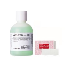 메디필 닥터 애플 톡스 포어 토너 500ml+화장솜 40매 모공관리 피부개선 바로배송