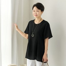 [엄마옷 로즈맘] 끈요루인견블라우스