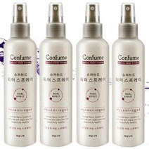 과일나라 컨퓸 슈퍼하드 헤어워터스프레이 252ml X4개
