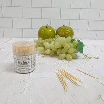 블룸엣홈 가는 대나무 양면 이쑤시개, 550개입, 5개