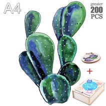 아름다운 키티 늑대 바다 거북이 퍼즐 게임 다채로운 나무 성인 및 어린이용 절묘한 동물, 28 ZHIWU-25-A4