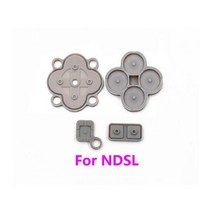 스위치부품 NDSL용 전도성 고무 버튼 패드 부품 키 실리콘 교체 1 세트, For NDSL