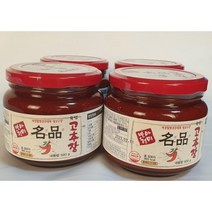 명품 발아현미고추장 세트 500g x 4병(43000원) 500g x 2병(25000원), A 세트 (500g x 4병)