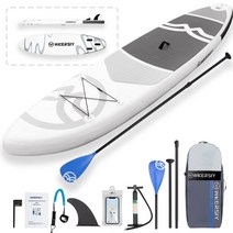 패들보드 풀세트 수상스키 SUP 스탠드업 서핑보드 바디 서프 핸드폰 방수팩 무료증정, 그레이