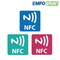 NFC태그-13.56Mhz-NFC스티커태그-NFC-NFC TAG NTAG213, NTAG213 메탈스티커-금속부착전용, 10개