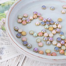 짱패브릭 10개) 인형 5mm 캔디컬러 콩단추 15color, 마린블루