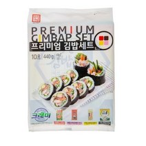 한성기업 프리미엄 김밥세트 S, 1세트, 440g