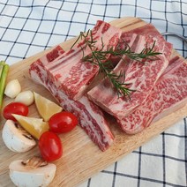 블랙앵거스 우대갈비 탑초이스등급 꽃갈비 LA갈비 소고기바베큐 캠핑용 가정용 삼촌목장, 통우대 꽃갈비 650g + 참소스 20g