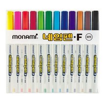 [오피스디포] 네임펜12색세트(F 모나미), 상세 설명 참조