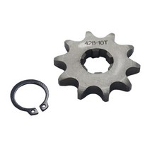 프론트 엔진 스프로킷 스톰 더트 핏 바이크 쿼드 고 카트 오토바이 버기 스쿠터, 428 10T 20mm