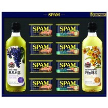 회사직원 1순위 스팸 고급유선물세트 2호 추석 명절 선물 세트(쇼핑백포함)