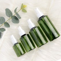 골든트리 뚜껑캡 펌프형 그린 공병 공용기 빈용기 오일통 소분용기 화장품 로션 펌핑, 펌프형 200ml
