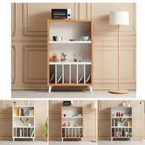 3단 예쁜 독특한 8칸막이 수납 책꽂이 어린이책장, 상세페이지 참조