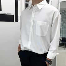 윰숍/남녀 커플 링클 프리 베이직 셔츠 남성셔츠 여성셔츠 16컬러 사계절 기본 데일리 촤르륵