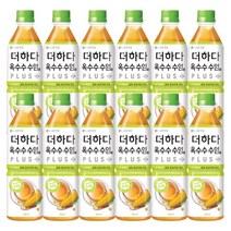 롯데칠성 더하다 옥수수수염차 플러스 500mlx12펫