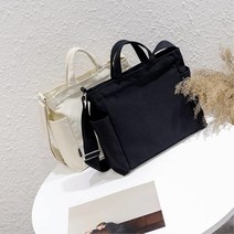 20대여자가방 데일리 캔버스 크로스백 자전거탈때