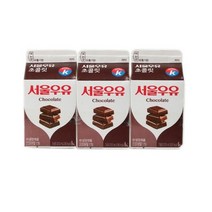 서울 초코우유 200MLx3입 (보냉백/아이스박스中택1), 옵션1 - 보냉백포장 (보냉백+아이스팩)
