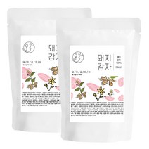 좋은아침 국산 볶은 돼지감자차 티백, 120g, 2개